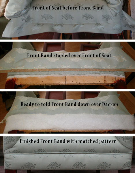 10 Steps of Re-upholstery - Step 6 - Reconstruction: Padding