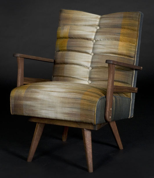 The Milton Rocking Chair by Living Home Furniture, upholstered with organic & natural materials.