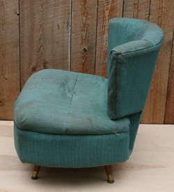 Broken down upholstery can be replaced to create a completely new look