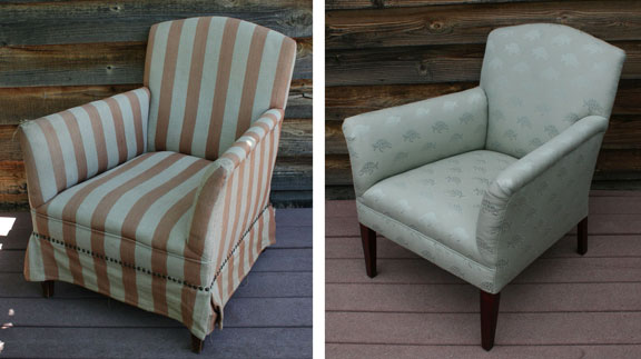 Turtle Chair Before & After
