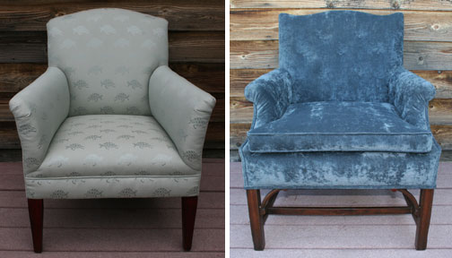 2 chair images - upholstery complete