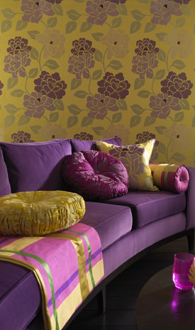 purple & gold - a royal combination