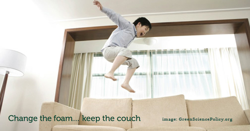 Safer Sofa Foam Exchange - brainchild of the Green Science Policy Institute