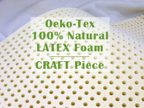 100% Natural Oeko-Tex Dunlop Latex Foam pieces for Crafts