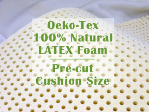 100% Natural Oeko-Tex Dunlop Latex Foam - Precut 30 X 79.5 X 2" EXTRA ...