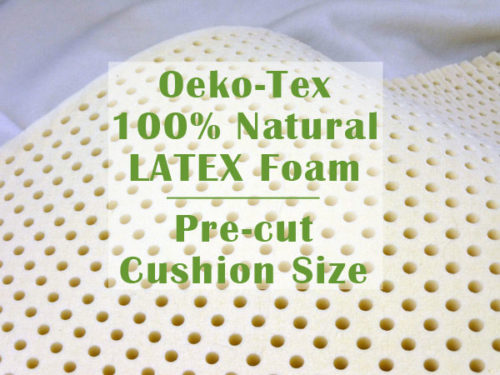 100% Natural Oeko-Tex Dunlop Latex Foam for a Cushion