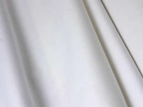 Organic cotton twill ticking fabric for natural upholstery - gentle folds