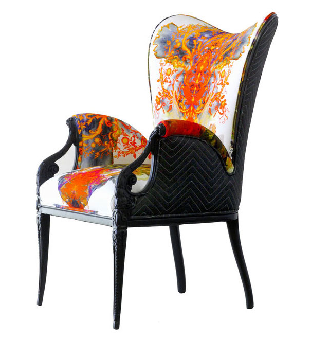 Andrea Mihalik's 'Timorous' chair - wildchairy.com