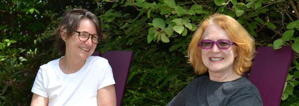 Patty Grossman & Leigh Anne Van Dusen of Two Sisters Ecotextiles